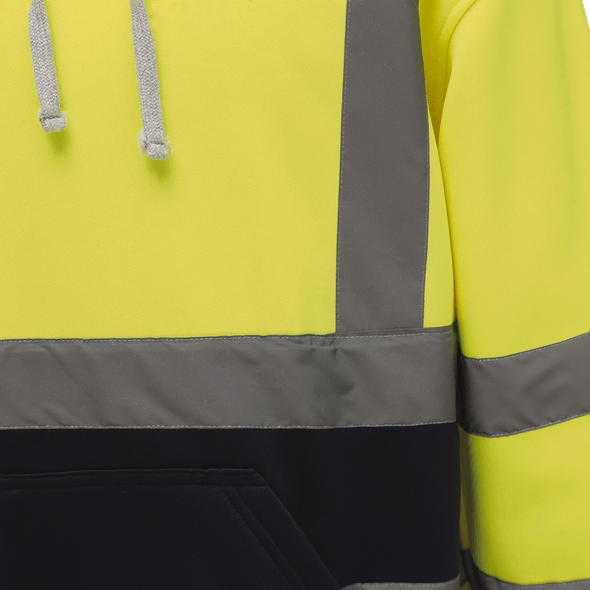 Yoko | High visibility hooded sweatshirt